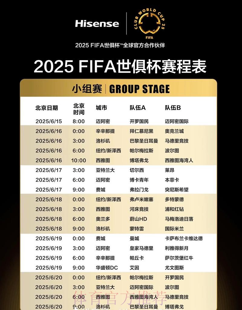 如何快速查询世界杯比赛时间表